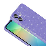 Galaxy A07 Kılıf Kamera Korumalı Simli Lüks Zore Koton Kapak Siyah