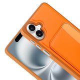 Galaxy A07 Kılıf Kartlıklı Zore X-Kart Silikon Kapak Lacivert