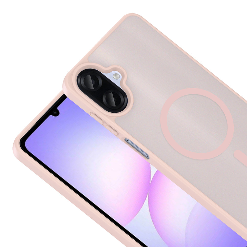Galaxy A07 Kılıf M-safe Şarj Özellikli Babet Kapak Siyah