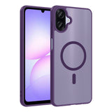 Galaxy A07 Kılıf M-safe Şarj Özellikli Babet Kapak Derin Mor