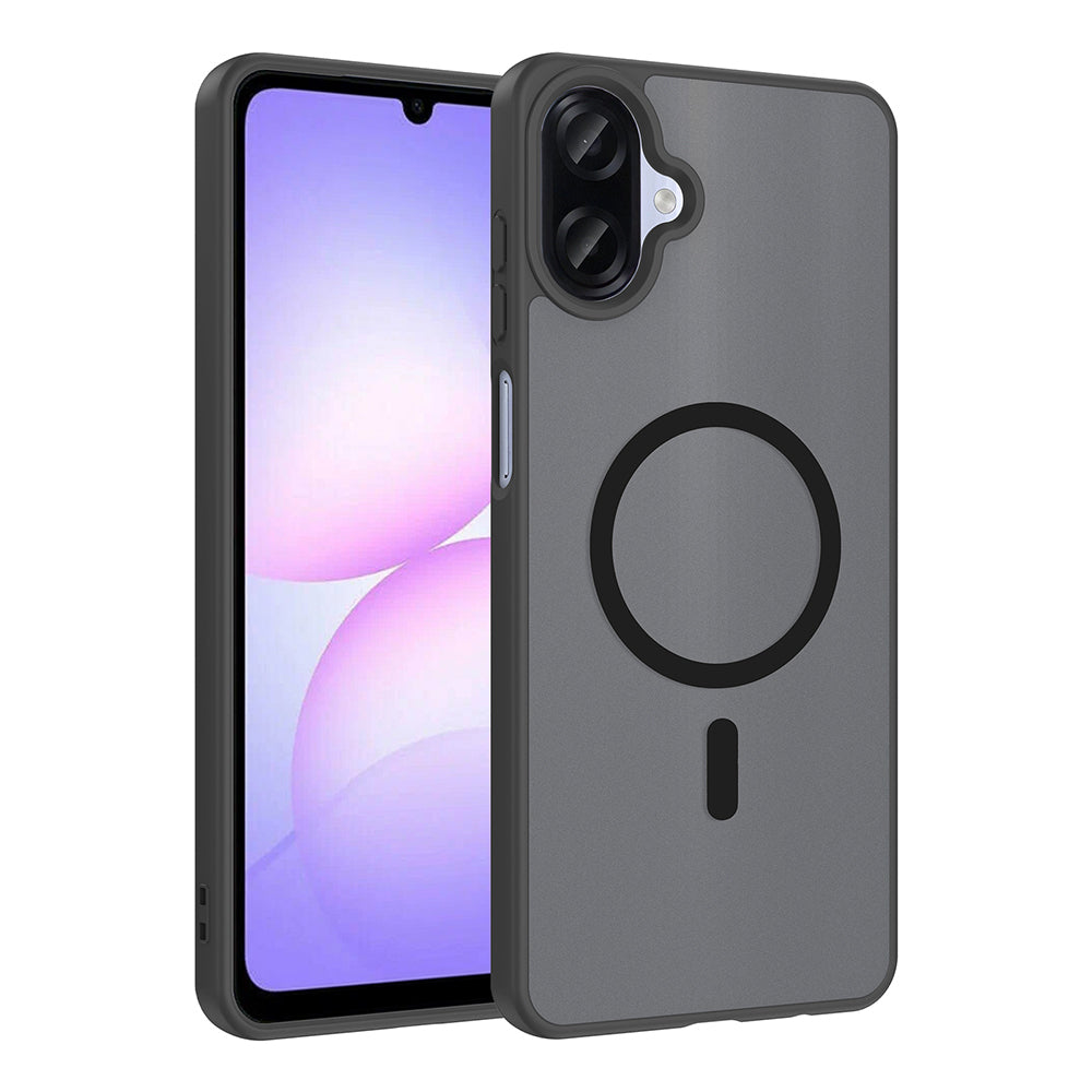 Galaxy A07 Kılıf M-safe Şarj Özellikli Babet Kapak Siyah