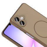 Galaxy A07 Kılıf M-safe Şarj Özellikli Zore Tea Kapak Siyah