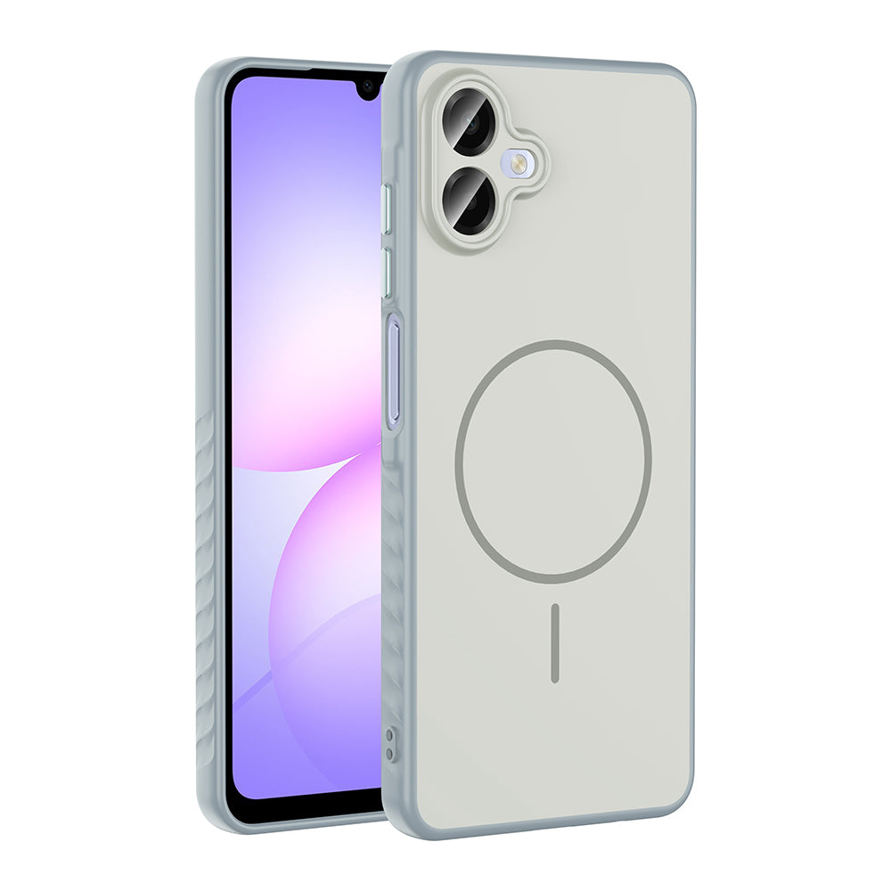 Galaxy A07 Kılıf M-safe Şarj Özellikli Zore Tea Kapak Siyah