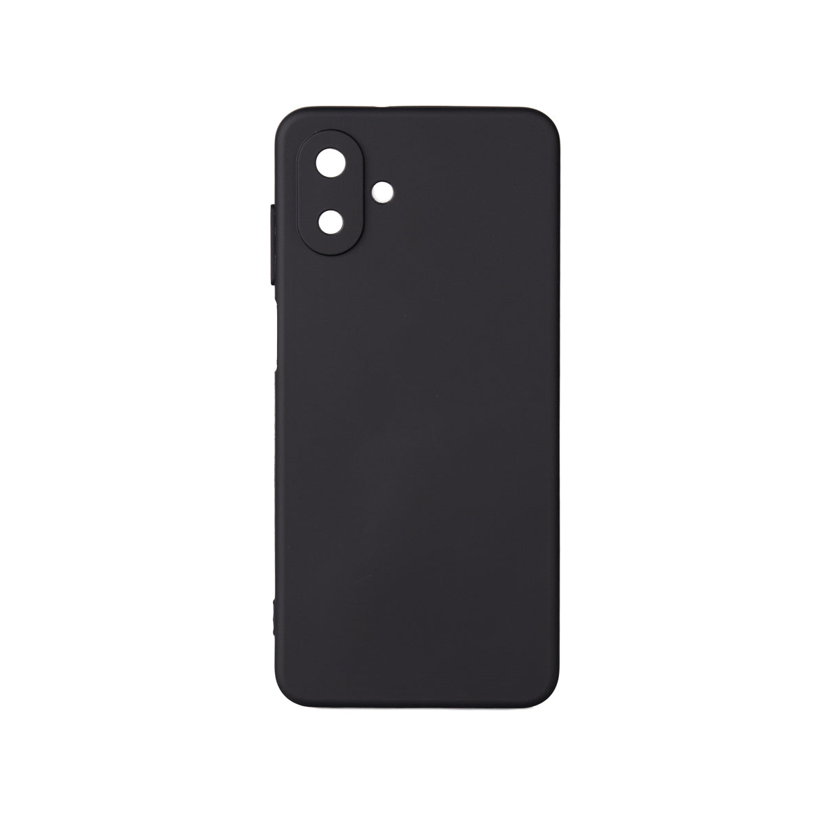 Galaxy A07 Kılıf Zore Biye Silikon Siyah