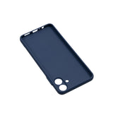 Galaxy A07 Kılıf Zore Biye Silikon Lacivert