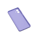 Galaxy A07 Kılıf Zore Biye Silikon Lila