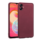 Galaxy A07 Kılıf Premier Silikon Kapak Mürdüm