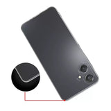Galaxy A07 Kılıf Zore Süper Silikon Kapak Şeffaf