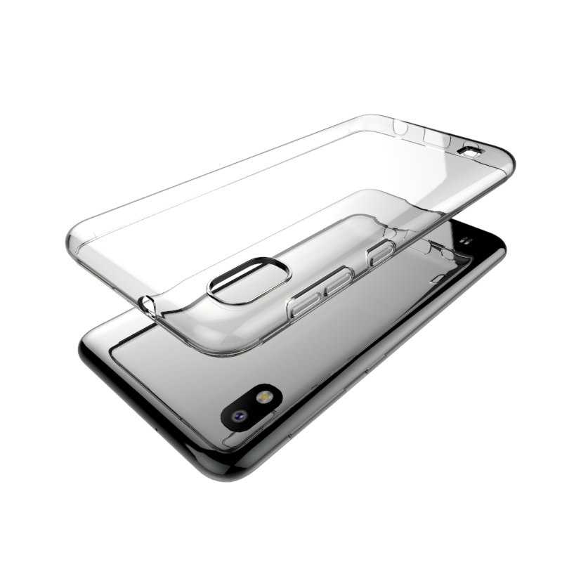 Galaxy A10 Kılıf Zore Süper Silikon Kapak Renksiz