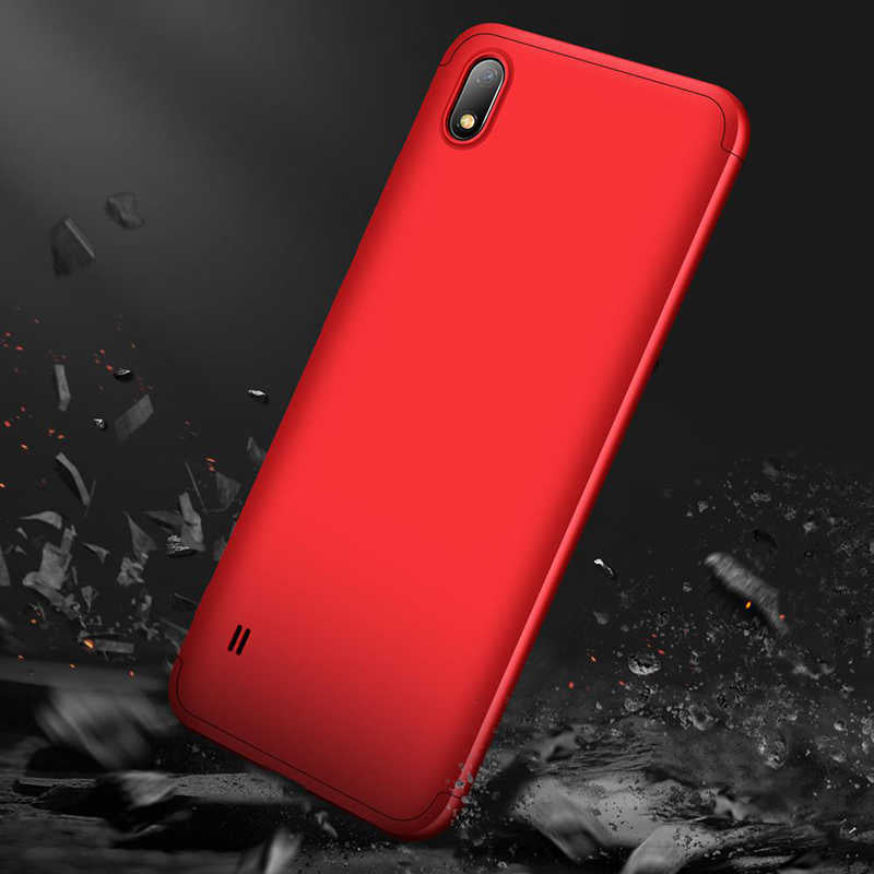 Galaxy A10 Kılıf Zore Ays Kapak Gold