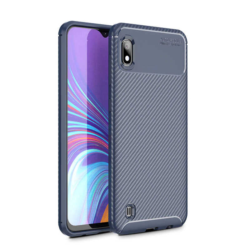 Galaxy A10 Kılıf Zore Negro Silikon Kapak Siyah