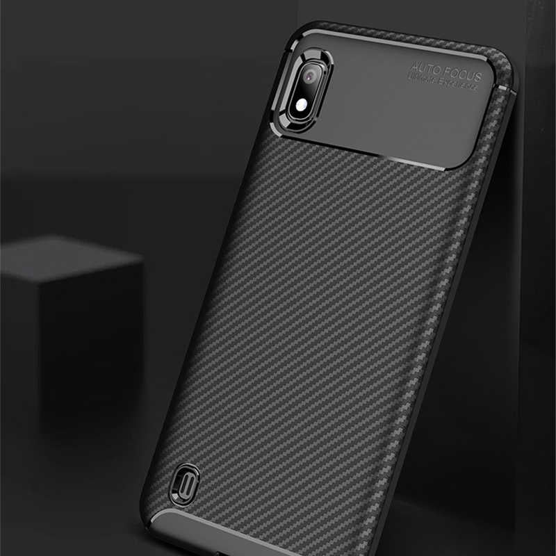 Galaxy A10 Kılıf Zore Negro Silikon Kapak Siyah