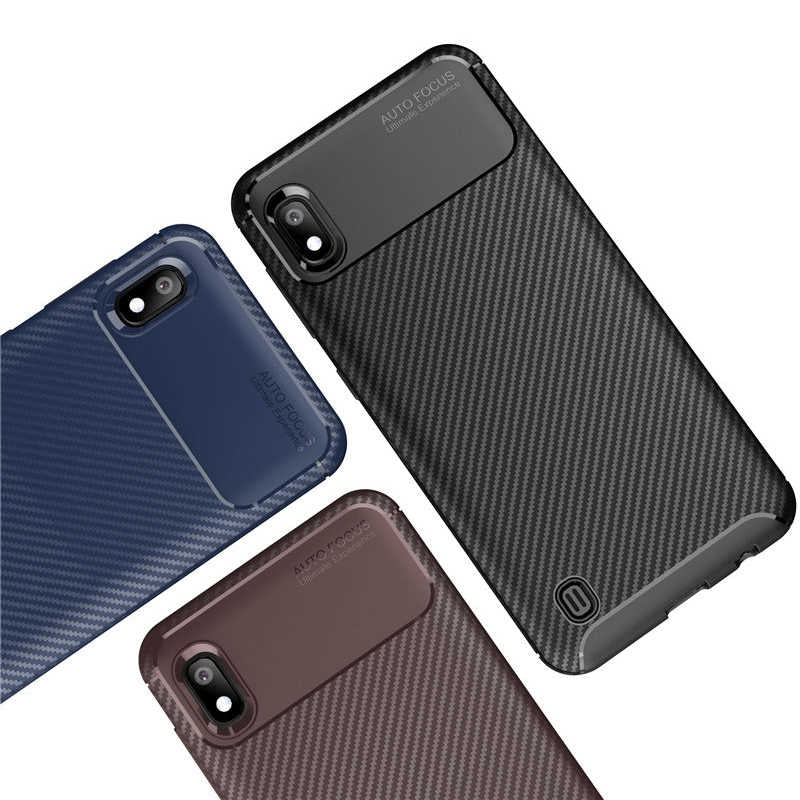 Galaxy A10 Kılıf Zore Negro Silikon Kapak Siyah