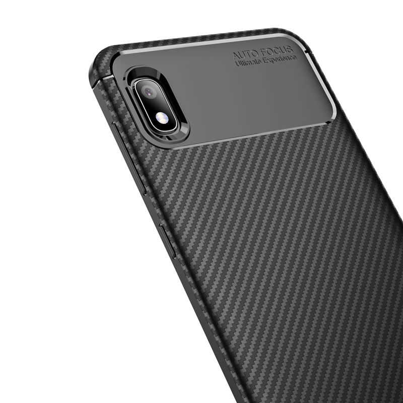 Galaxy A10 Kılıf Zore Negro Silikon Kapak Siyah