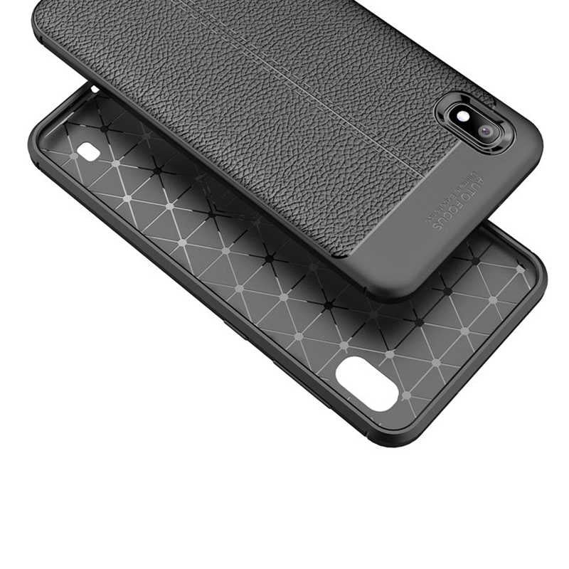 Galaxy A10 Kılıf Zore Niss Silikon Kapak Kırmızı