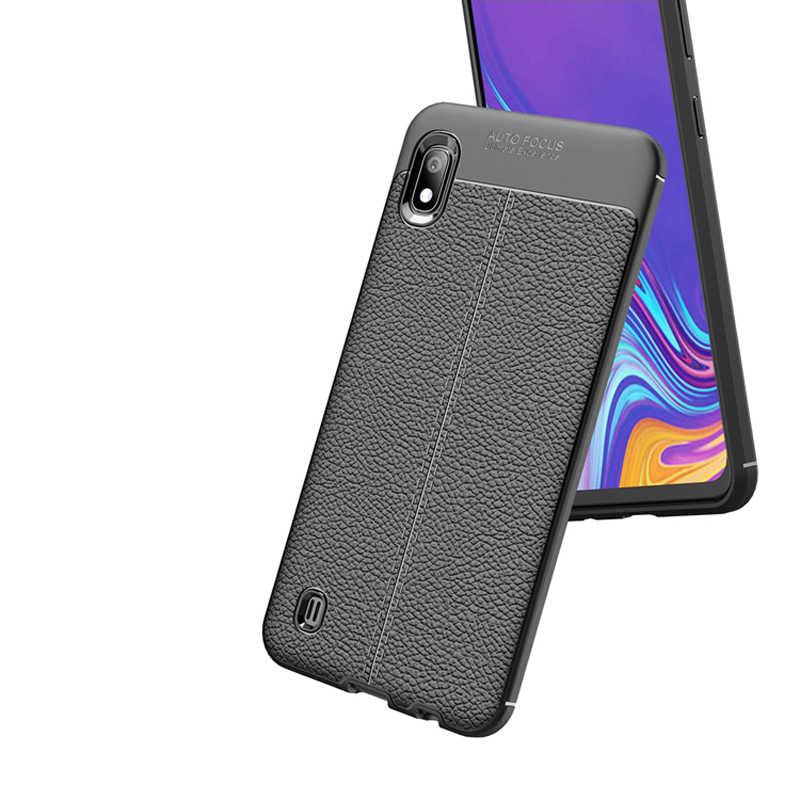 Galaxy A10 Kılıf Zore Niss Silikon Kapak Kırmızı