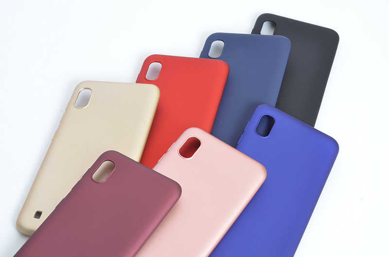 Galaxy A10 Kılıf Zore Premier Silikon Kapak Siyah