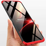 Galaxy A10S Kılıf Zore Ays Kapak Siyah-Kırmızı