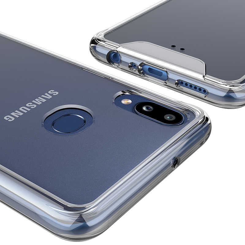 Galaxy A10S Kılıf Zore Gard Silikon Renksiz