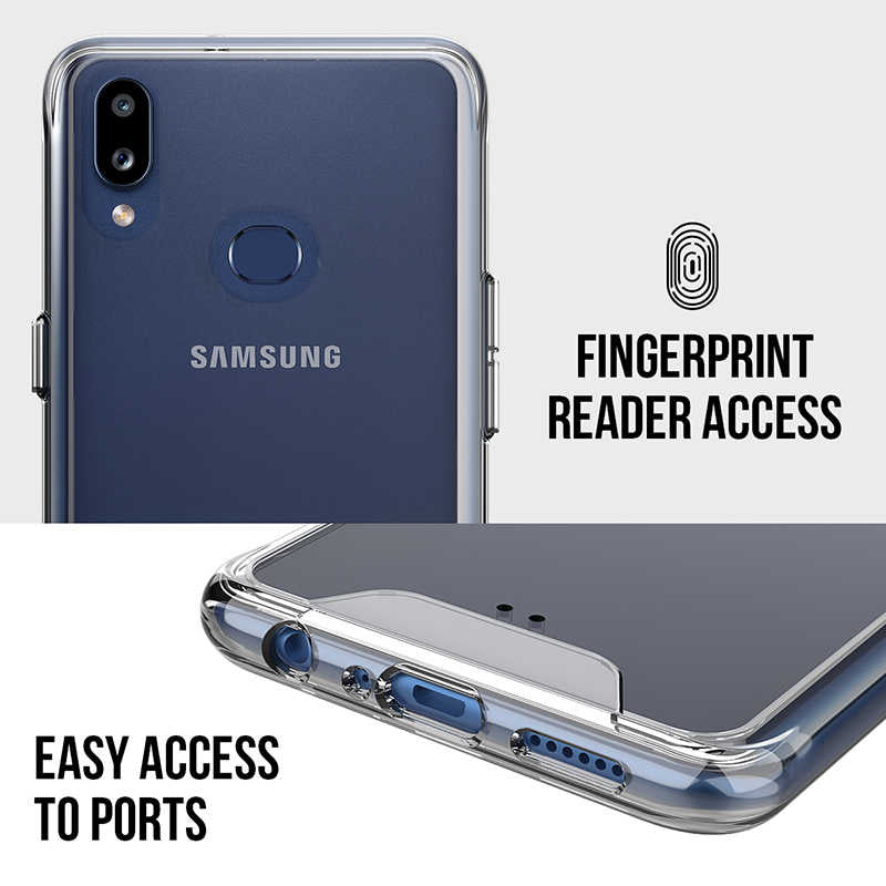 Galaxy A10S Kılıf Zore Gard Silikon Renksiz