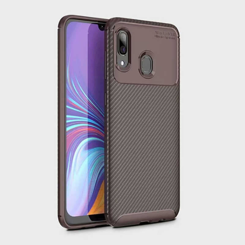 Galaxy A10S Kılıf Zore Negro Silikon Kapak Siyah