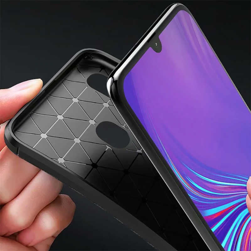 Galaxy A10S Kılıf Zore Negro Silikon Kapak Kahverengi