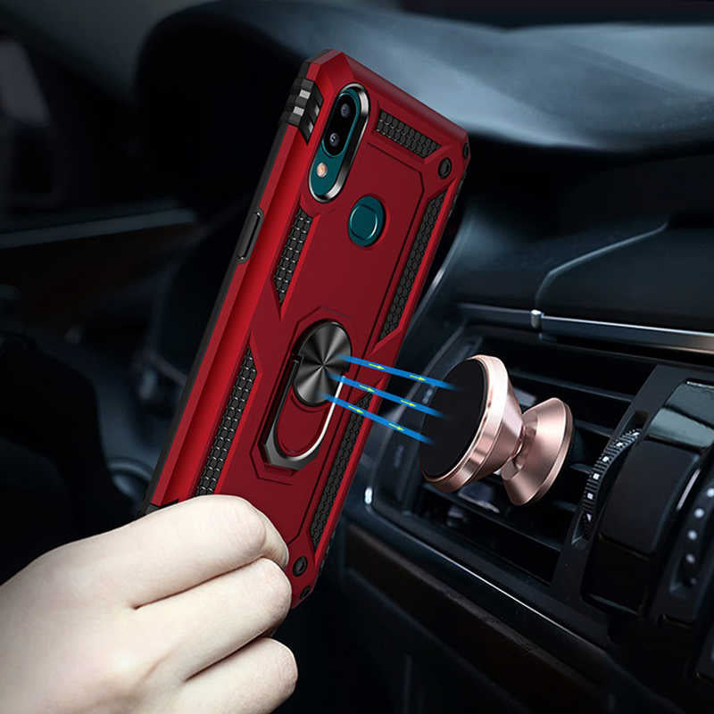 Galaxy A10S Kılıf Zore Vega Kapak Gold