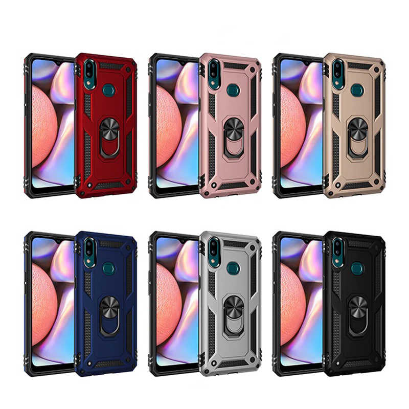 Galaxy A10S Kılıf Zore Vega Kapak Gold