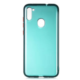 Galaxy A11 Kılıf Zore Bistro Kapak Koyu Yeşil