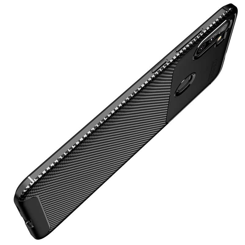 Galaxy A11 Kılıf Zore Negro Silikon Kapak Lacivert