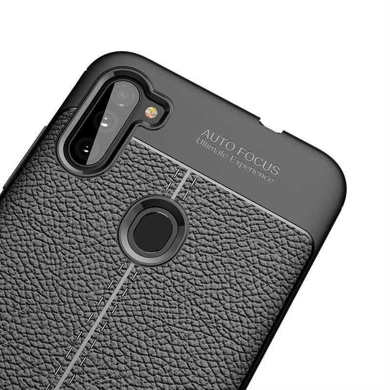 Galaxy A11 Kılıf Zore Niss Silikon Kapak Kırmızı