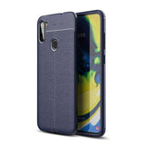 Galaxy A11 Kılıf Zore Niss Silikon Kapak Lacivert