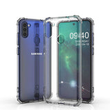 Galaxy A11 Kılıf Zore Nitro Anti Shock Silikon Renksiz