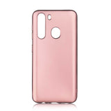 Galaxy A21 Kılıf Zore Premier Silikon Kapak Saks Mavi