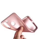 Galaxy A21 Kılıf Zore Premier Silikon Kapak Gold