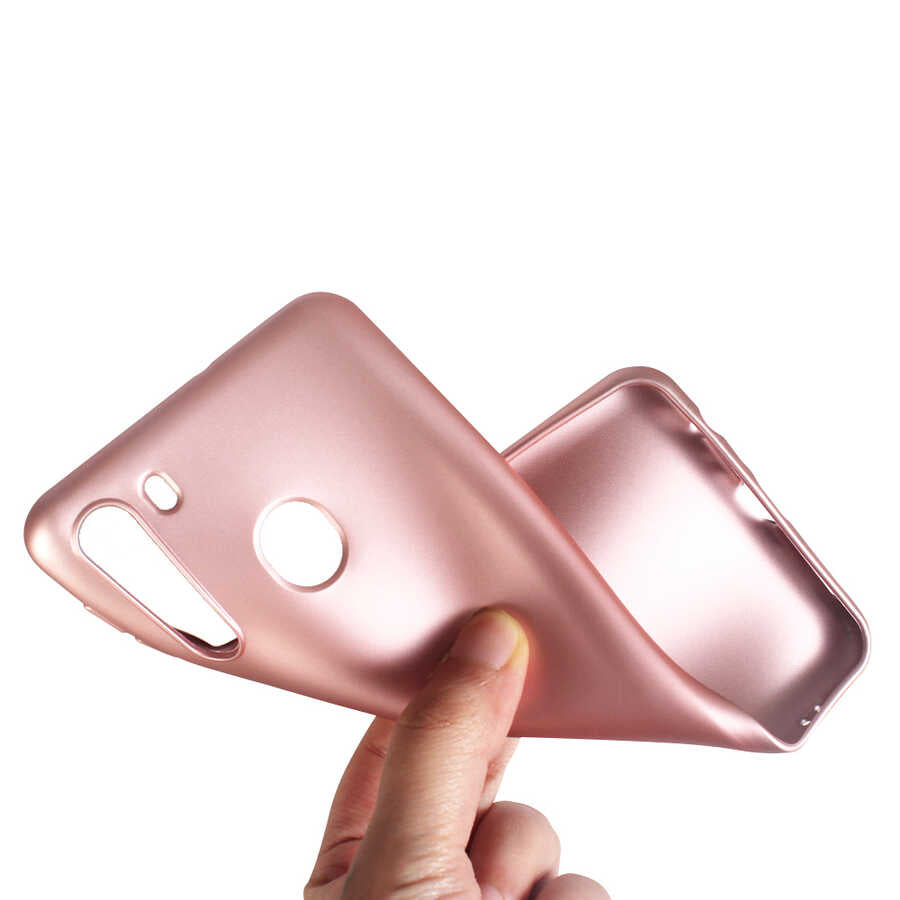 Galaxy A21 Kılıf Zore Premier Silikon Kapak Saks Mavi