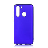 Galaxy A21 Kılıf Zore Premier Silikon Kapak Saks Mavi
