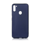 Galaxy A11 Kılıf Zore Premier Silikon Kapak Lacivert