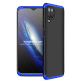Galaxy A12 Kılıf Zore Ays Kapak Siyah-Gri