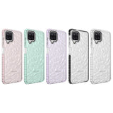 Galaxy A12 Kılıf Zore Buzz Kapak Siyah