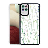 Galaxy A12 Kılıf Zore M-Fit Desenli Kapak Flower No4