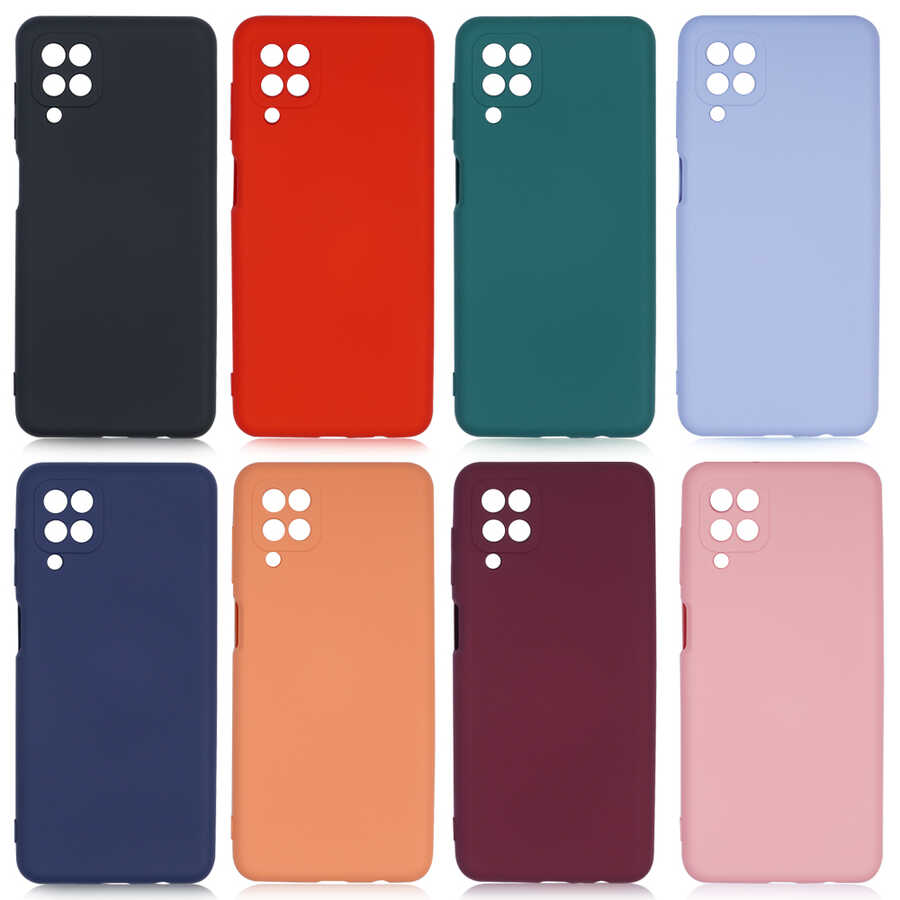 Galaxy A12 Kılıf Zore Mara Lansman Kapak Siyah