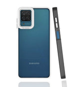 Galaxy A12 Kılıf Zore Mima Kapak Siyah