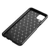 Galaxy A12 Kılıf Zore Negro Silikon Kapak Kahverengi
