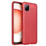 Galaxy A12 Kılıf Zore Niss Silikon Kapak Kırmızı