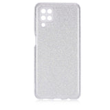 Galaxy A12 Kılıf Zore Shining Silikon Gri