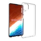 Galaxy A12 Kılıf Zore Süper Silikon Kapak Renksiz