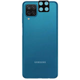 Galaxy A12 Zore 3D Kamera Camı Siyah
