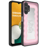Galaxy A13 4G Kılıf Aynalı Desenli Kamera Korumalı Parlak Zore Mirror Kapak Ayna