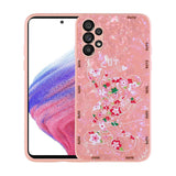 Galaxy A13 4G Kılıf Desenli Sert Silikon Zore Mumila Kapak Pink Mouse